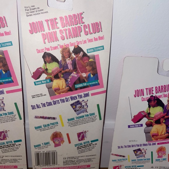 Barbie - 3 x 1990 Vintage Fashions - NWT - Picture 8 of 11